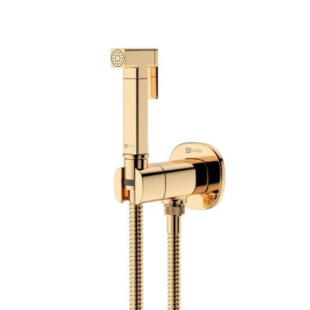 Смеситель Lemark Solo с гигиеническим душем, встраиваемый (LM7172G), артикул LM7172G