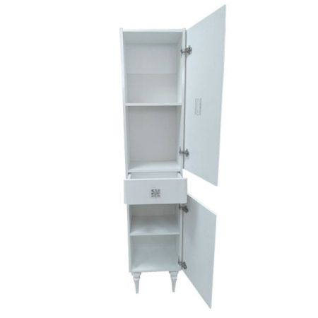 Шкаф пенал Comforty Монако 40 R 3129168 Белый глянец, артикул 3129168