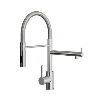 Смеситель для кухни с гибким изливом и подключением фильтра Florentina СТЕЛЛА 337.05Н.2113.910, хром