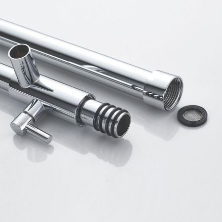 Душевая система Shevanik S6236, хром, артикул S6236