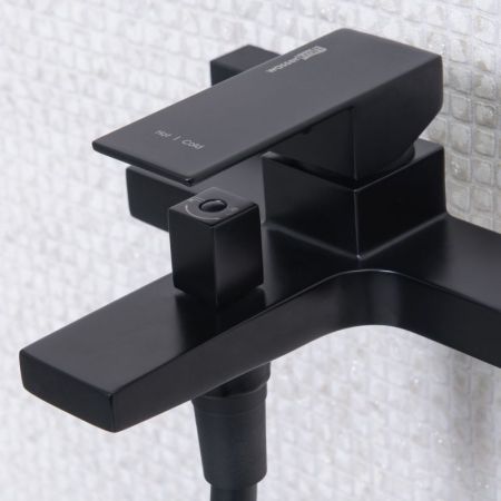 Смеситель для ванны WasserKRAFT Abens 2001 Черный матовый