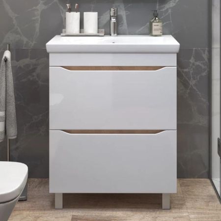 Тумба под раковину напольная VIGO Grani 202 дуб золотой, 70 см, артикул 202 дуб золотой