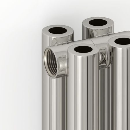 Отопительный радиатор ЭСТЕТ-00 н/ж 500х180 / 4 сек (Состаренная БРОНЗА), артикул 05-0332-5004