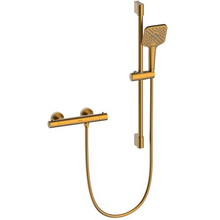 Смеситель Lemark Valday для душа, термостатический (LMF-8144B-BRG), артикул LMF-8144B-BRG