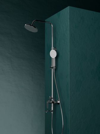 Душевая система Knotlor KN-34, хром, артикул KN-34