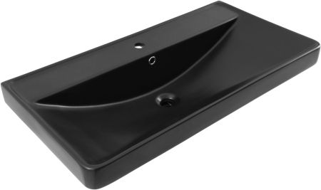 Раковина Aquanet Ирис 90 черная матовая