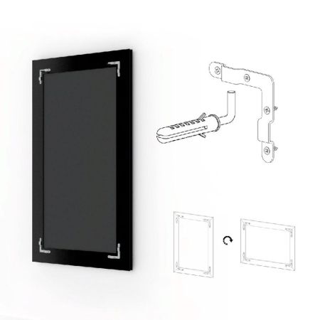 Зеркало Evoform Exclusive-G 75х58 Травленое серебро