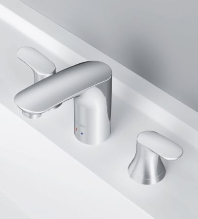 F8008000_ххх Like, cмеситель для умывальника 3-x секционный, хром, шт, артикул F8008000