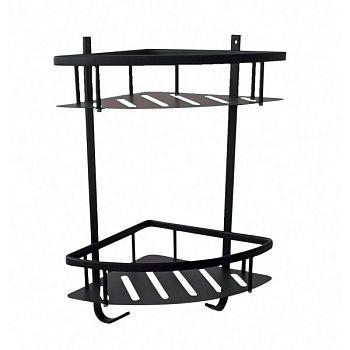 Полка металлическая Rav Slezak YUKON YUA0800CMAT, черный