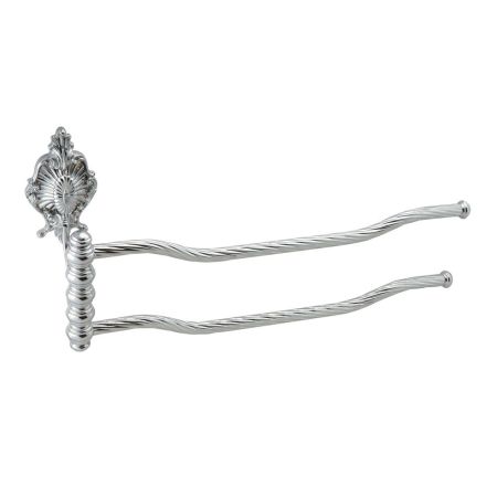 ELISABETTA Полотенцедержатель двойной поворотный L45 cм, хром, артикул 17039