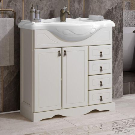 Зеркало Клио 85 Opadiris Слоновая кость