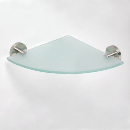 Полочка NEO стеклянная угловая 250х250мм, артикул 104102015