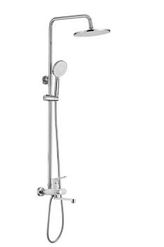 Душевая система Savol S-600608AW, белый/хром