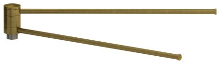 Полотенцедержатель 360 для ДР "СУНЕРЖА" / L 400х2 (Состаренная бронза), артикул 05-2003-0400
