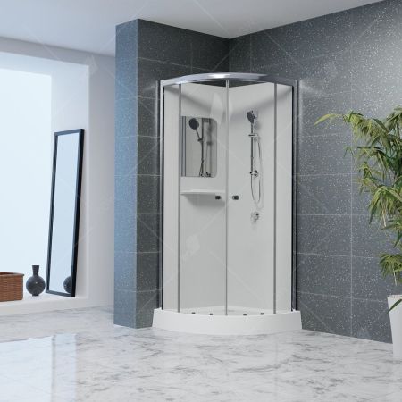 Душевая кабина AN-208 (1000x1000, Прозрачное)