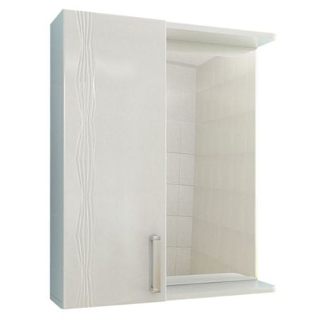 Зеркало со шкафом Vigo Atlantic 16-600 L с подсветкой Белое