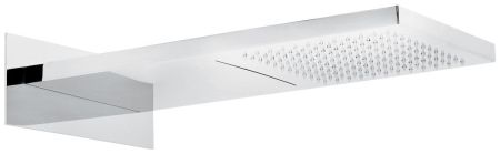 Верхний душ. 500*260. 2 режима (дождь и водопад). Сталь, цвет хром, артикул C06652CR
