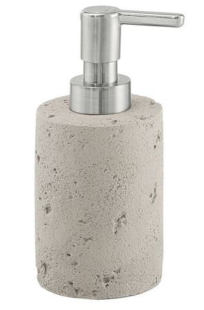 Gedy Ginevra, настольный дозатор с пластиковой помпой, цвет хром - серый