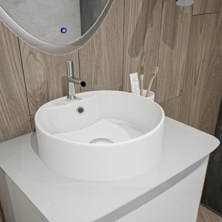 Раковина чаша Maretti EA13NS44-740, белая, артикул EA13NS44-740