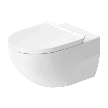 Duravit Architec Комплект: унитаз подв Rimless 575х365 мм, 257209 + сиденье (микролифт) быстросъемное 006969+Durafix, цвет белый ЦЕНА со склада)