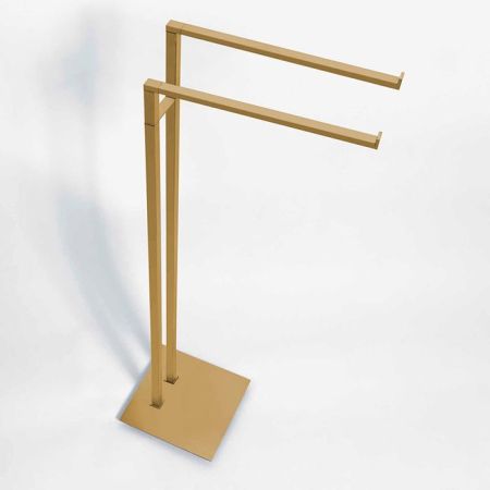 Colombo MiniQ Стойка для полотенец L20*34 H83,5см, цвет: золото матовое