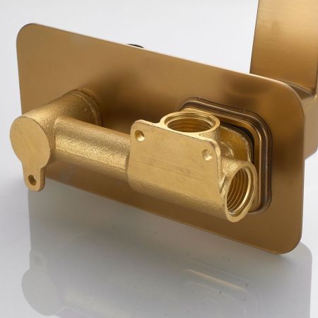 Гигиенический душ со смесителем Shevanik S9905G, золотой сатин, артикул S9905G