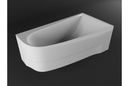 Ванна акриловая правосторонняя Vayer BOOMERANG Гл000010849, 160x90, артикул Гл000010849