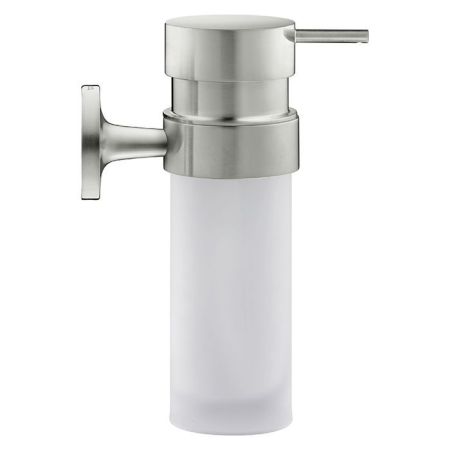 Duravit Starck T Дозатор для мыла настенный, цвет: Stainless steel Brushed, артикул 0099357000