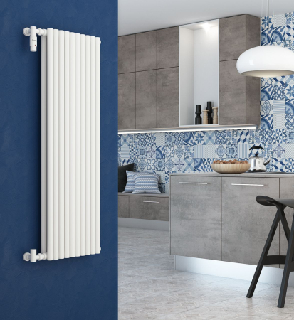 Отопительный радиатор ЭСТЕТ-11 н/ж 1200х630 / 14 сек (Белый)