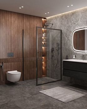 MOLVENO-AH-11-160/90-C-BORO-IV Душевой уголок