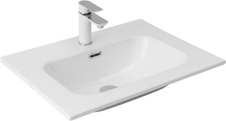 Раковина Aquanet Flat 60 белая Раковина Aquanet Flat 60 белая