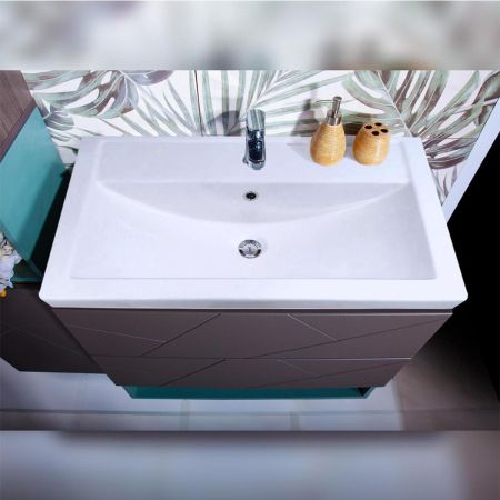 Ниша для тумбы Бриклаер КРИСТАЛЛ 70 см, муссон, артикул 4627125414862