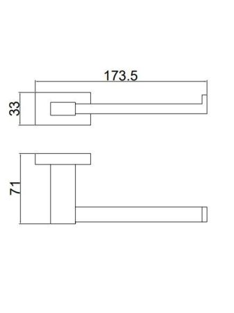 Держатель для туалетной бумаги BELZ B90403-2, вороненая сталь, артикул B90403-2