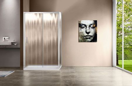 Душевые уголки Vincea Душевой уголок Garda VSR-1G8011CH, 1100*800, хром, стекло шиншилла, , шт, артикул VSR-1G8011CH