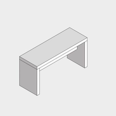 Effegibi Скамейка для ног материалы: осина натуральная