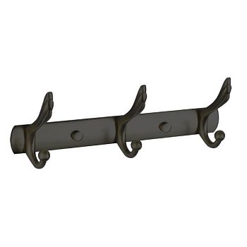 Планка с крючками Savol S-06203H, черный