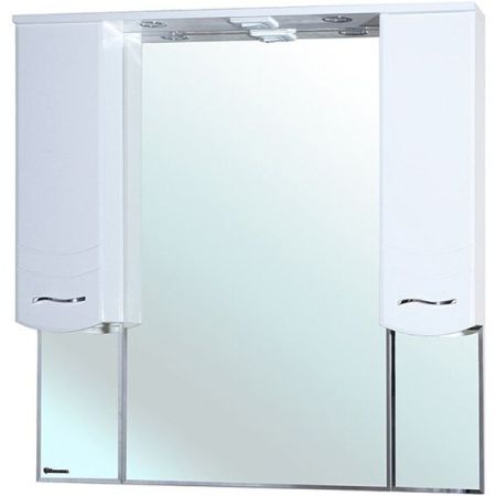 Зеркало со шкафом Bellezza Мари 105 4612918000018 с подсветкой Белое