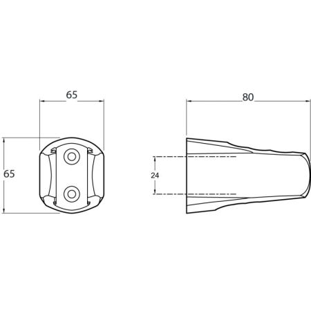 E8A875-CP держатель для душа JULY (душевая колонна), артикул E8A875-CP