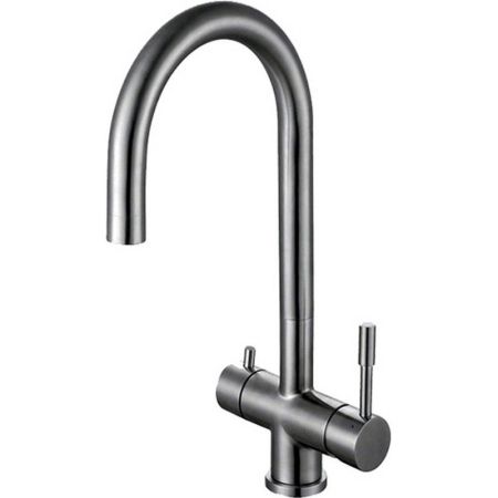 Смеситель для кухни ZorG Inox SZR-1339 F-A Хром, артикул SZR-1339 F-A