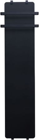 Полотенцесушитель электрический Allen Brau Infinity 180x44 с рейлингом 2.0 и креплением, черный матовый