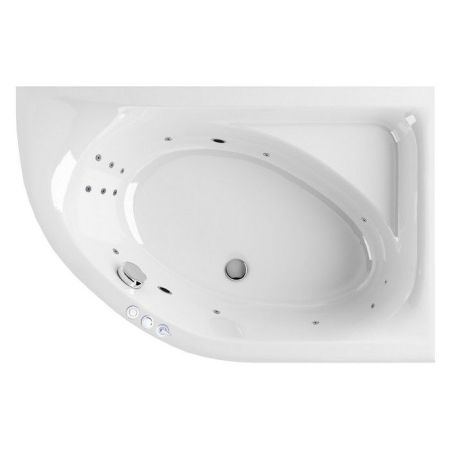 Ванна EXCELLENT Aquarella 150x100 (правая) "SMART" (хром), артикул WAEX.ARP15.SMART.CR