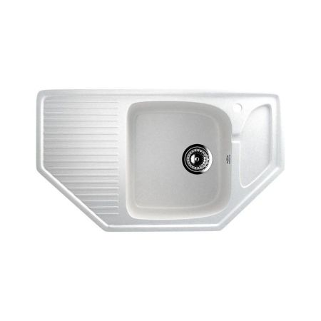 Кухонная мойка Ulgran U-109-341, ультра-белый, артикул U-109-341