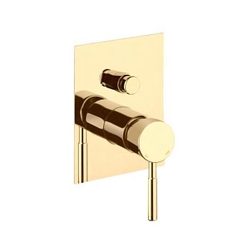 Смеситель для душа встраиваемый Webert Rimini RI860101010, золото