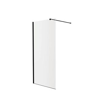 Душевая перегородка Knotlor WI100CG0BL 100х200, черный