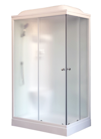 Душевая кабина Royal Bath RB 8120HP6-WC (белое/матовое) левая