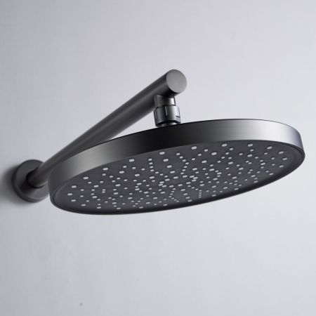 Душевая система встраиваемая Shevanik S4335T, оружейная сталь