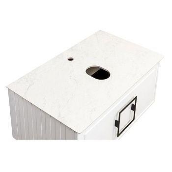 Столешница La Fenice Granite Gray Structural  100 см, белая