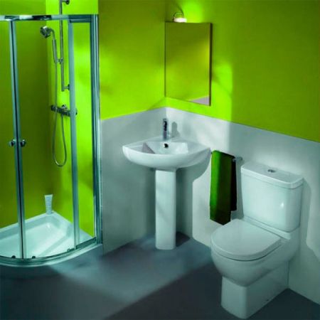 E4710-00 раковина ODEON UP углов1 отв. /50х50/ (бел)