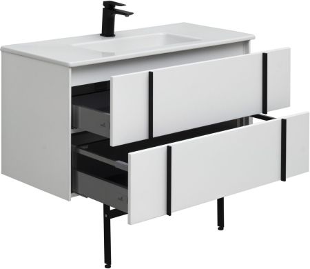 Тумба под раковину Allen Brau Reality 100 1.32007.WM белый матовый, артикул 1.32007.WM