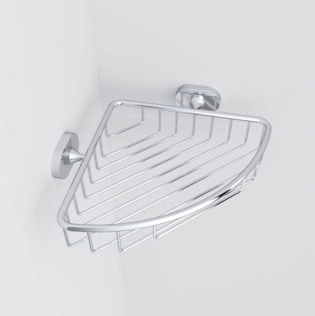 A7434800 Sense L, Корзина для душа угловая, хром